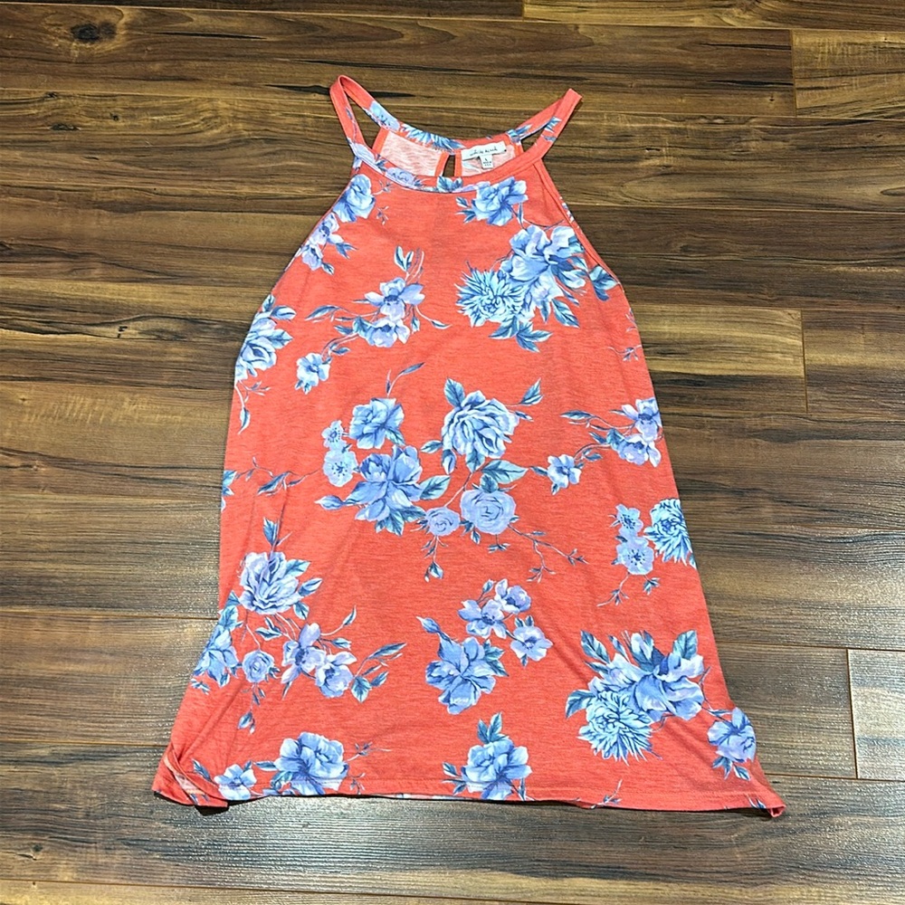 Floral tank top